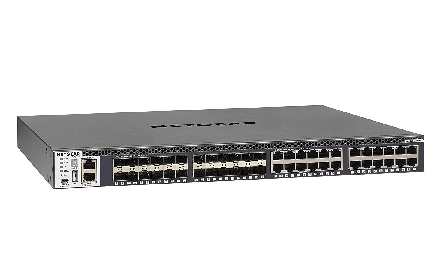 Netgear M4300 24X24F 48 Port L3 Stackable Switch