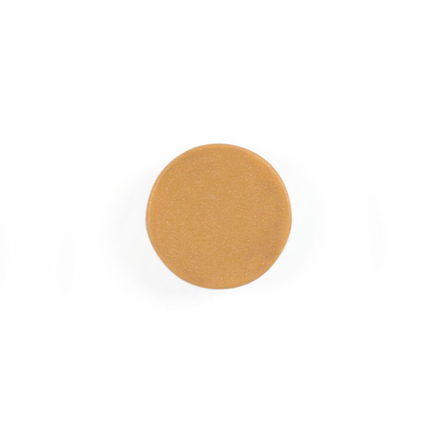 Bi-Office Round Magnets 10mm Yellow (Pack 10) - IM160209