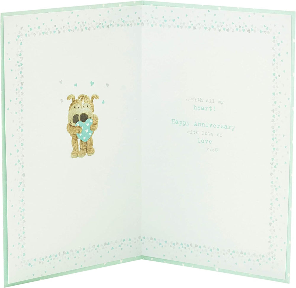 Wife Anniversary Card Romantic Anniversary Card Holding Heart