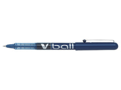 Pilot VBall Liquid Ink Rollerball Pen 0.5mm Tip 0.3mm Line Blue (Pack 12) - 4902505085420SA