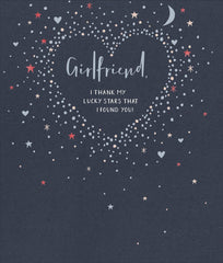 Girlfriend Valentine's Day Card for Her, to Girlfriend Valentine's Day Card from Boyfriend, Romantic Valentine's Day Card