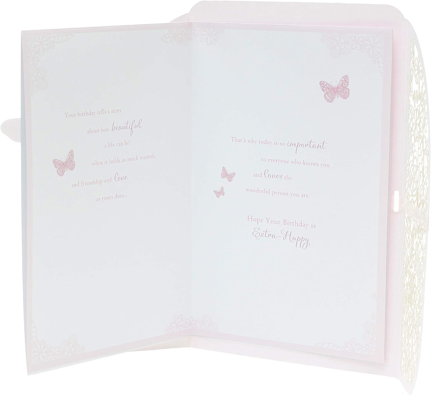 For You Daughter Lazor Cut Design Birthday Card