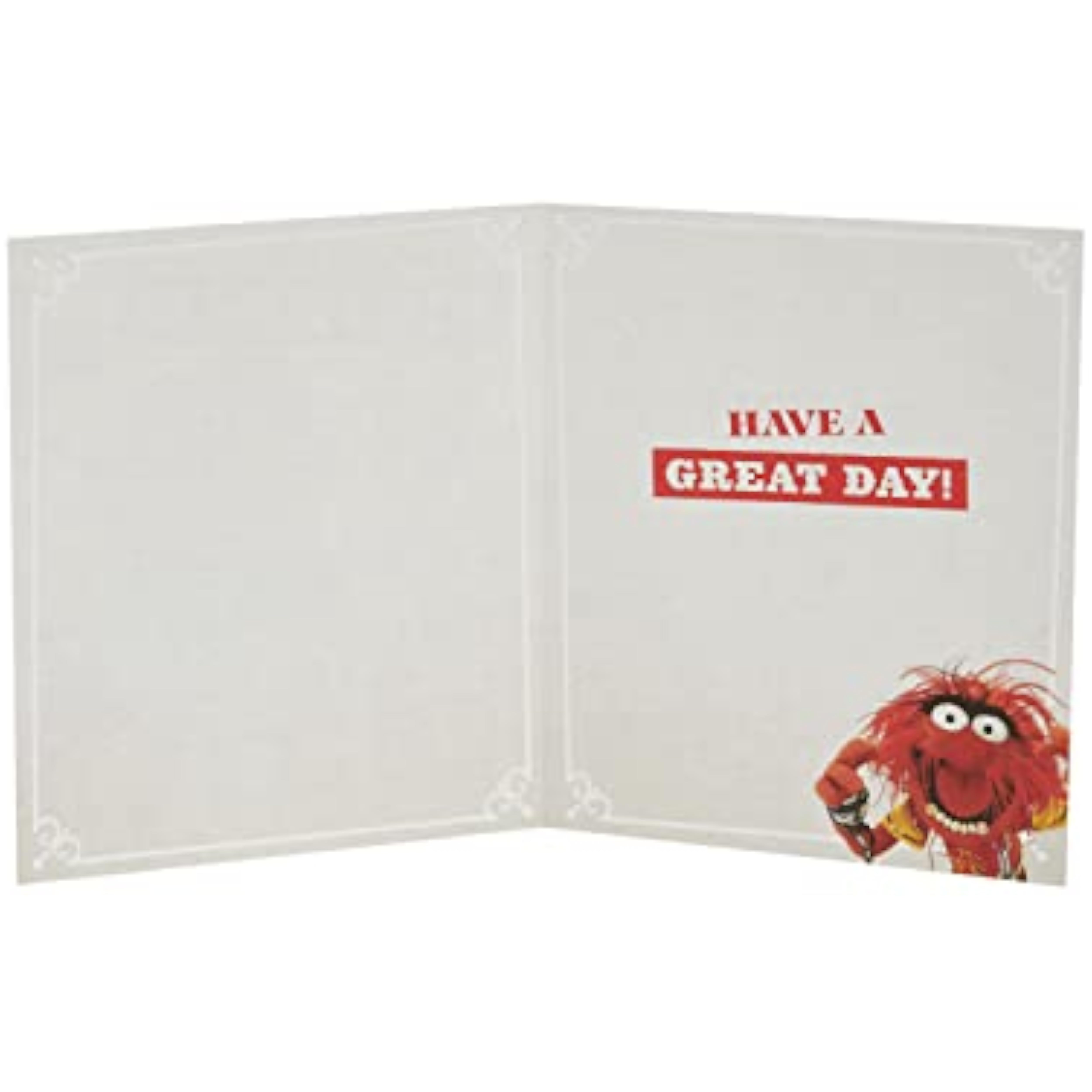 The Muppets Animal Design Birthday Card