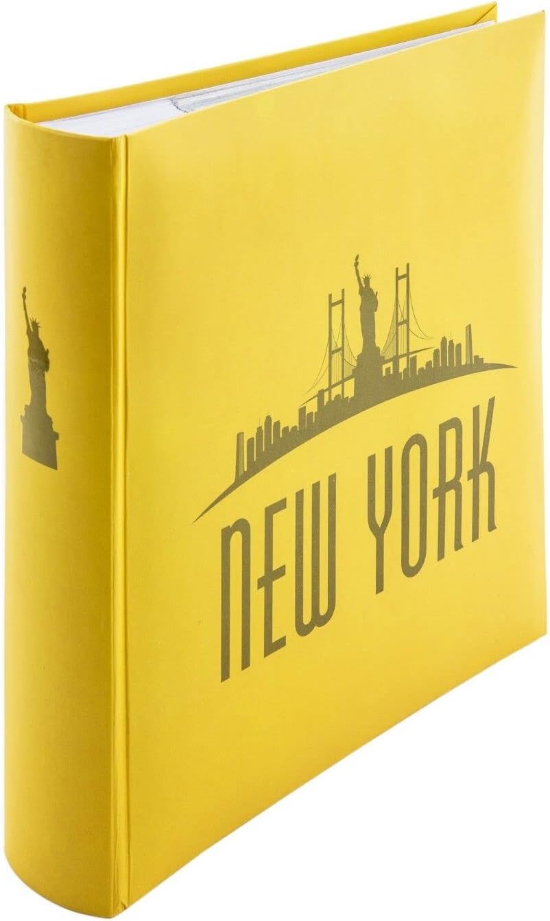 Kenro City Series Memo Photo Album New York Skyline Design for 200 Photos 6x4 inch/10x15cm