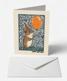 Scanimate | Birthday Card | Field Mouse & Balloon Design | Interactive QR Song | With Envelope | Happy Birthday Greeting Card | Her/Him