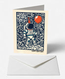 Scanimate | Birthday Card | Spacewalk Astronaut Design | Interactive QR Song | With Envelope | Happy Birthday Greeting Card | Her/Him
