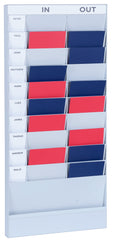 Fast Paper Document Planner Starter Set 20 Compartment A4 Grey - FPD20A402 DD