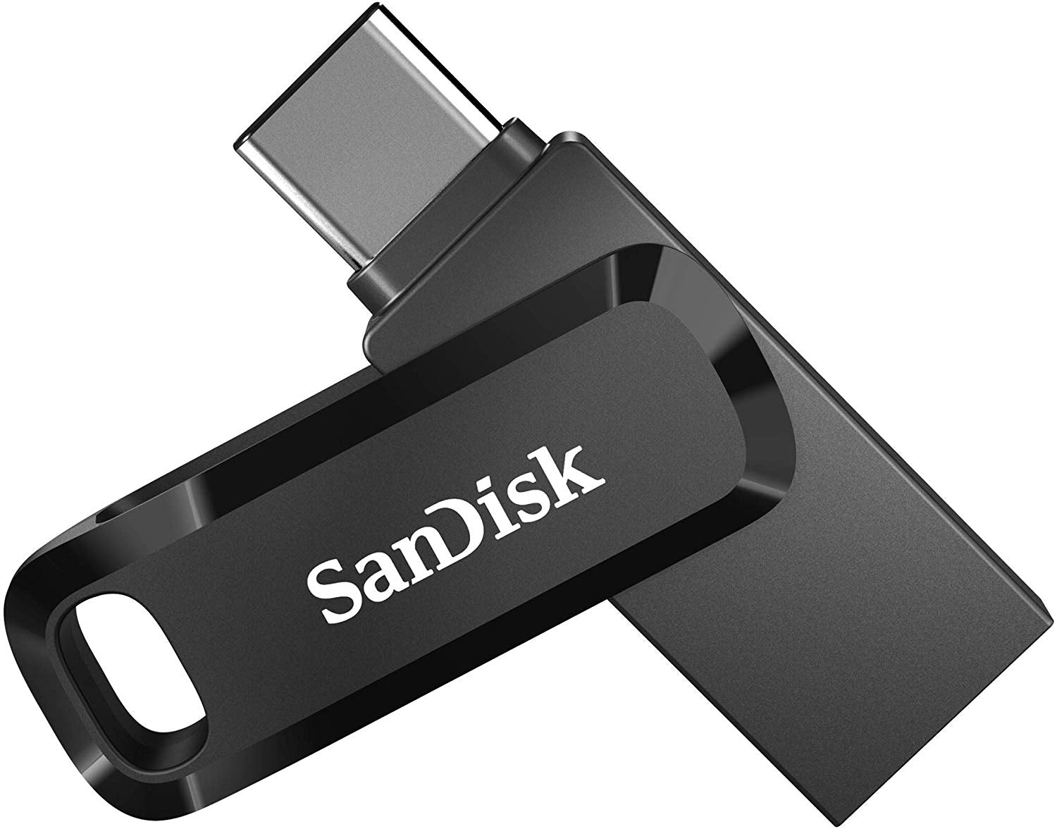 SanDisk 512GB Ultra Dual Drive Go USB C USB A Flash Drive Black