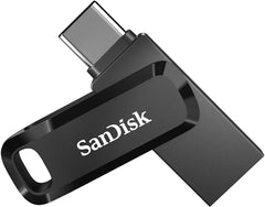 SanDisk 512GB Ultra Dual Drive Go USB C USB A Flash Drive Black