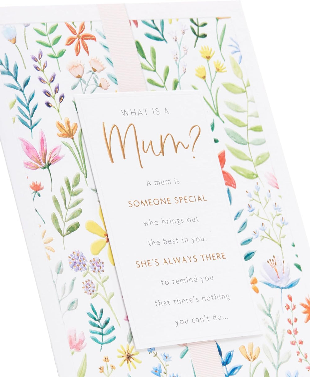 UK Greetings Mother's Day Card for Mum - What is a Mum? Design