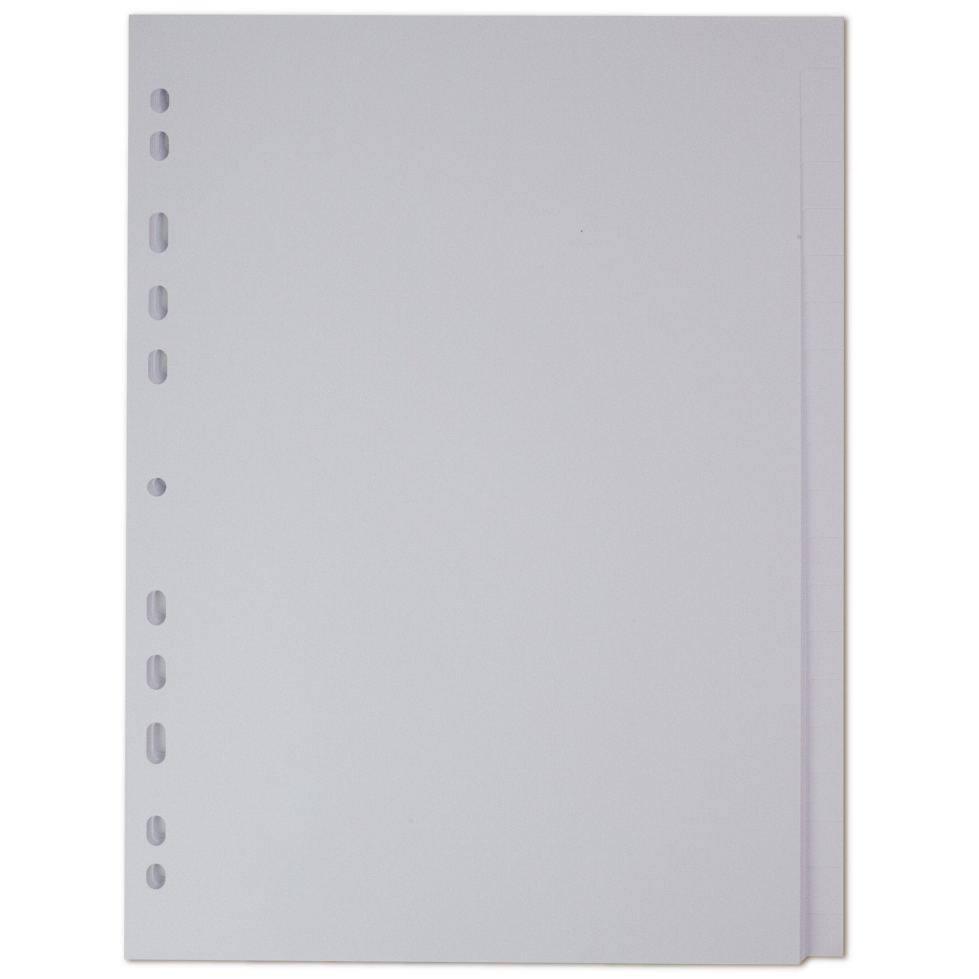 Elba Divider A4 20 Part White Card 400007500
