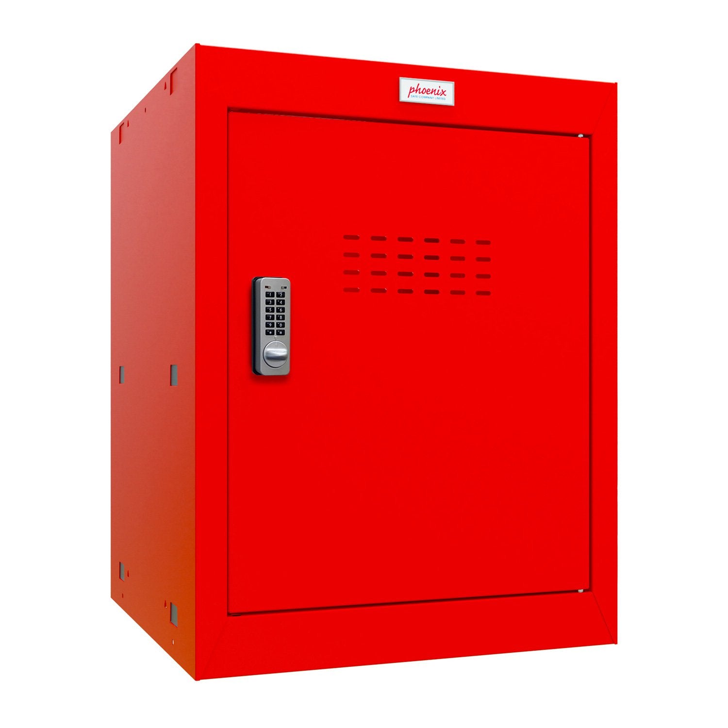 Phoenix CL Series Size 2 Cube Locker in Red with Electronic Lock CL0544RRE DD