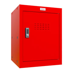 Phoenix CL Series Size 2 Cube Locker in Red with Electronic Lock CL0544RRE DD