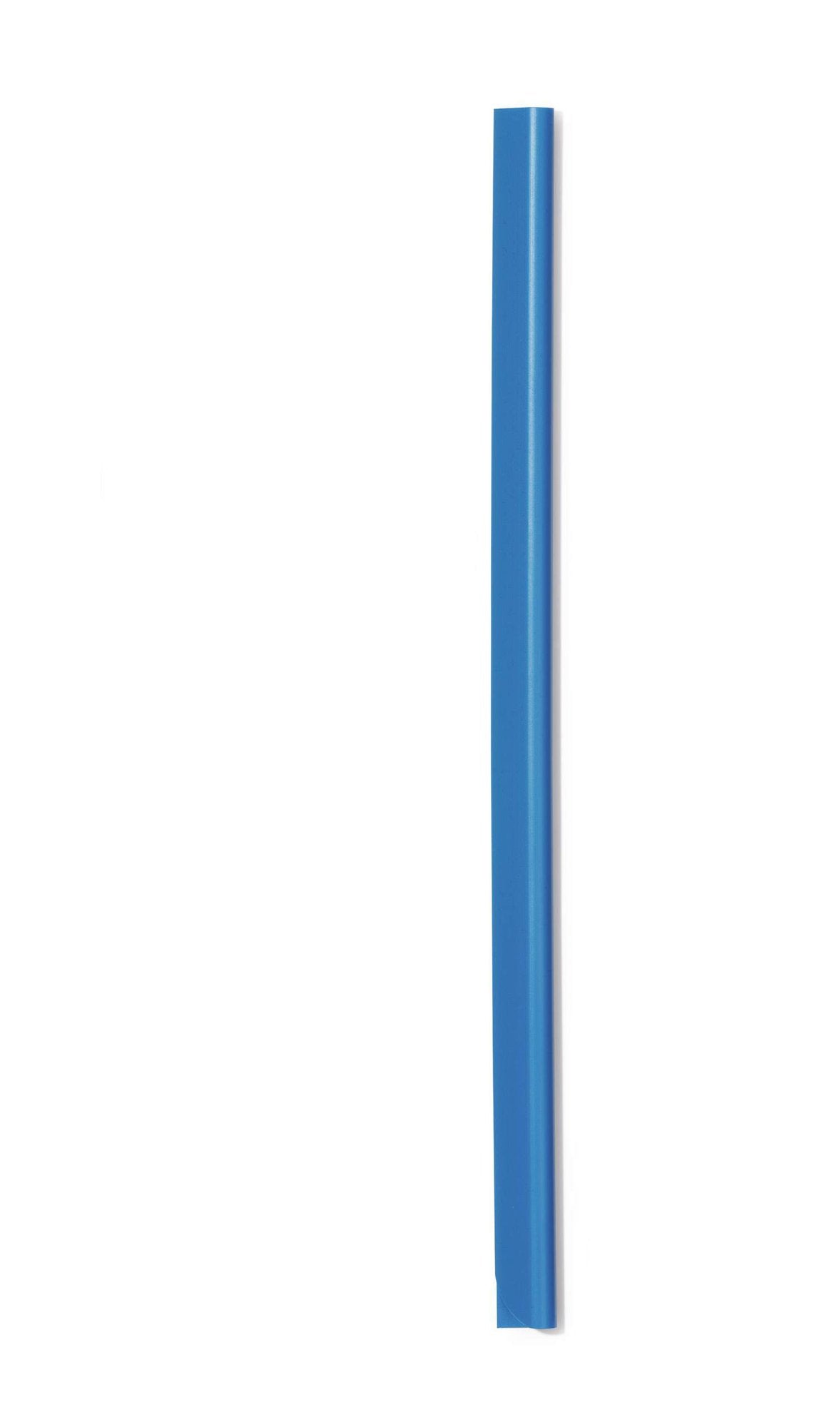 Durable Spine Bar A4 6mm for Binding Documents Holds Up To 60 Sheets Blue (Pack 50) - 293106
