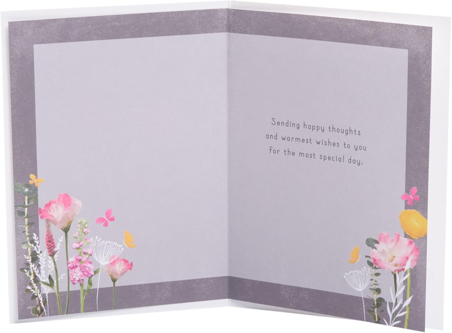 Flower in Jar Design Birthday Card