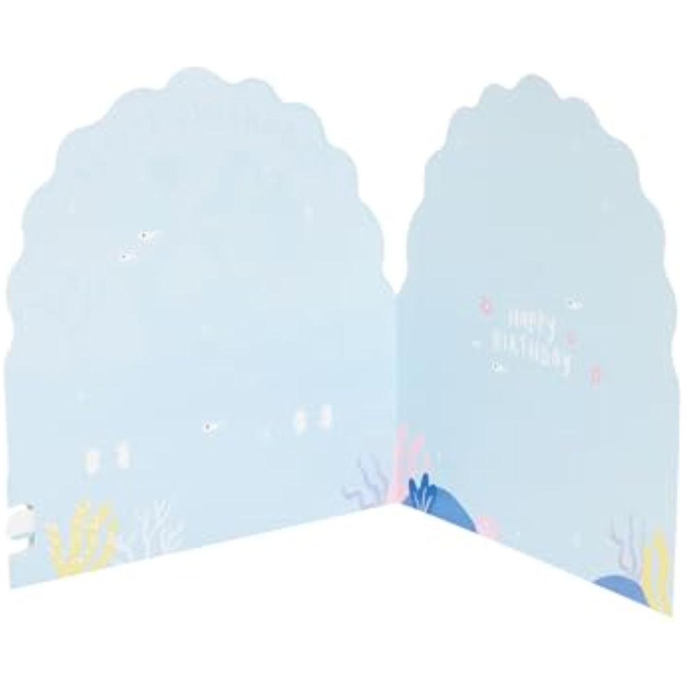 Pop-Up Beautiful Mermaid Sister Birthday Card