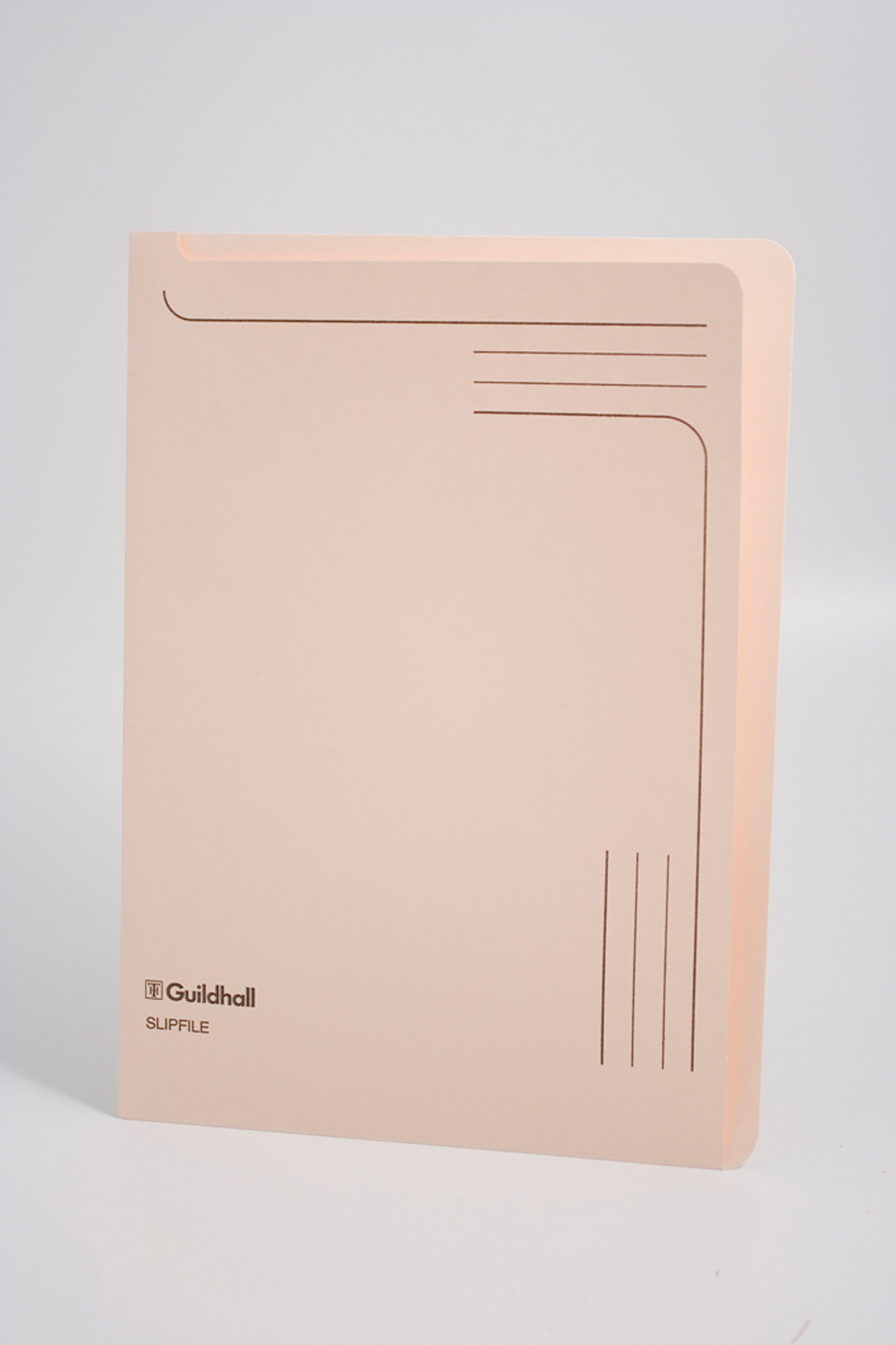 Guildhall Slipfile Manilla A4 Open 2 Sides 230gsm Cream (Pack 50) - 4609Z