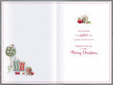Christmas Door Decorated Brother & Sister-in-Law & Family Christmas Card – Festive Design