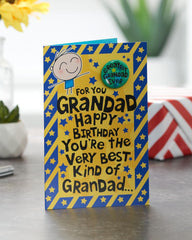 UK Greetings Birthday Card for Grandad - Bright Design