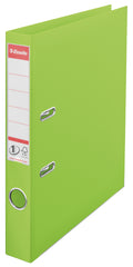Esselte No.1 VIVIDA Lever Arch File Polypropylene A4 50mm Spine Width Green (Pack 10) 624073 DD