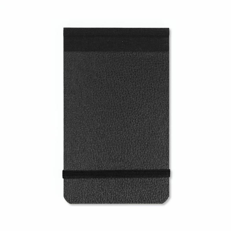 Silvine 78x127mm Casebound Hard Cover Elasticated Pocket Notebook Ruled 160 Pages Black (Pack 12) - 190