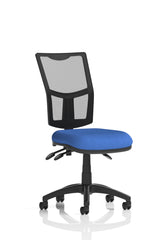 Eclipse Plus III Chair Mesh Back With Blue Seat KC0377 DD