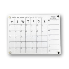 Deflecto A3 Acrylic Weekly/Monthly Planner Magnetic Mounting System  420 x 297mm - WPMA3MG