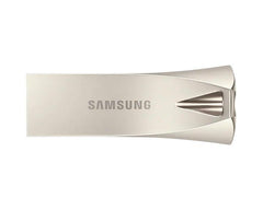 Samsung 64GB Bar Plus USB3.1 Flash Drive Champagne Silver Read Speeds of up to 300MBs Write Speeds of up to 30MBs