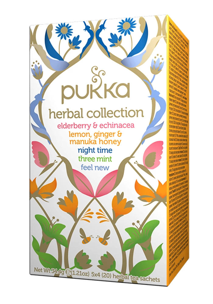 Pukka Tea Herbal Tea Collection Envelopes (Pack 20) 5060229012371