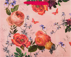 Elegant Floral Design Large Gift Bag