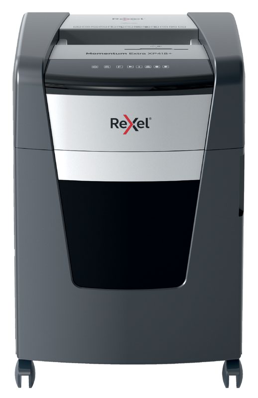 Rexel Momentum Extra XP418 45L P-4 Cross Cut Shredder 2021418XEU