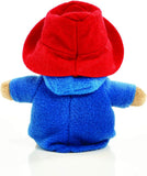 Red Paddington bean toy bear plush from Rainbow Designs, soft plush toy with detailed Paddington bear features.
