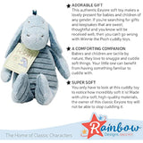 Soft toy featuring Classic Winnie the Pooh and friends by Rainbow Designs, plush and colorful for children
