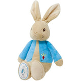 Rainbow Designs My First Peter Rabbit soft toy, an official Beatrix Potter bunny teddy for babies and toddlers, with soft plush fabric.