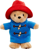 Rainbow Designs Paddington Bear soft toy in Union Jack bag, plush plush toy, classic Paddington character, collectible soft toy.