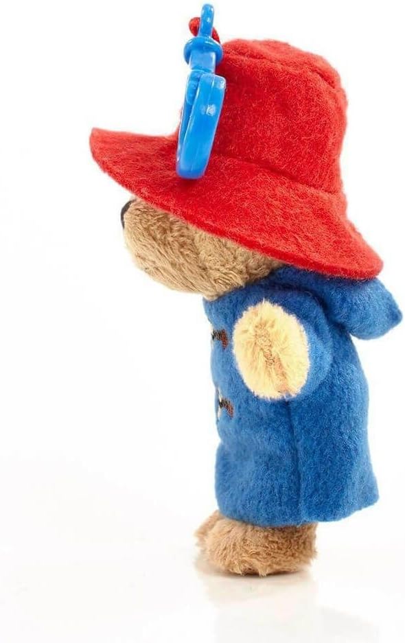 Rainbow Designs Classic Paddington Bear key chain featuring a soft plush Paddington toy with a friendly face and signature blue coat.