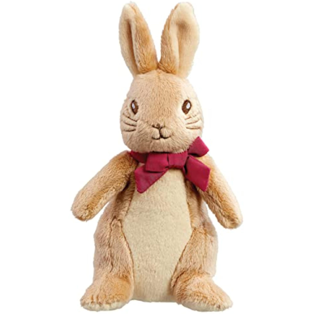 Rainbow Designs Peter Rabbit 16cm soft stuffed animal, cuddly Flopsy bunny plush toy for children.
