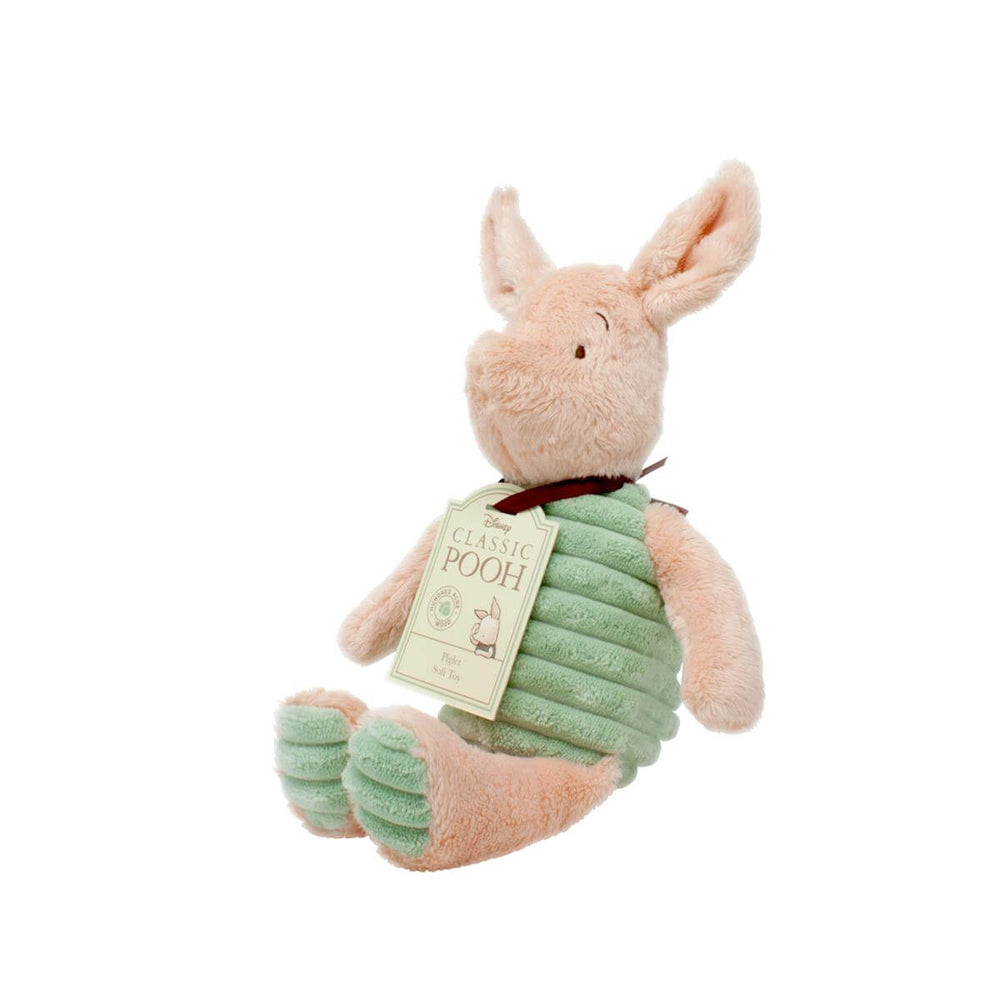 Rainbow Designs Hundred Acre Wood Piglet plush toy from the Toys & Plush collection, soft and cuddly with detailed features.