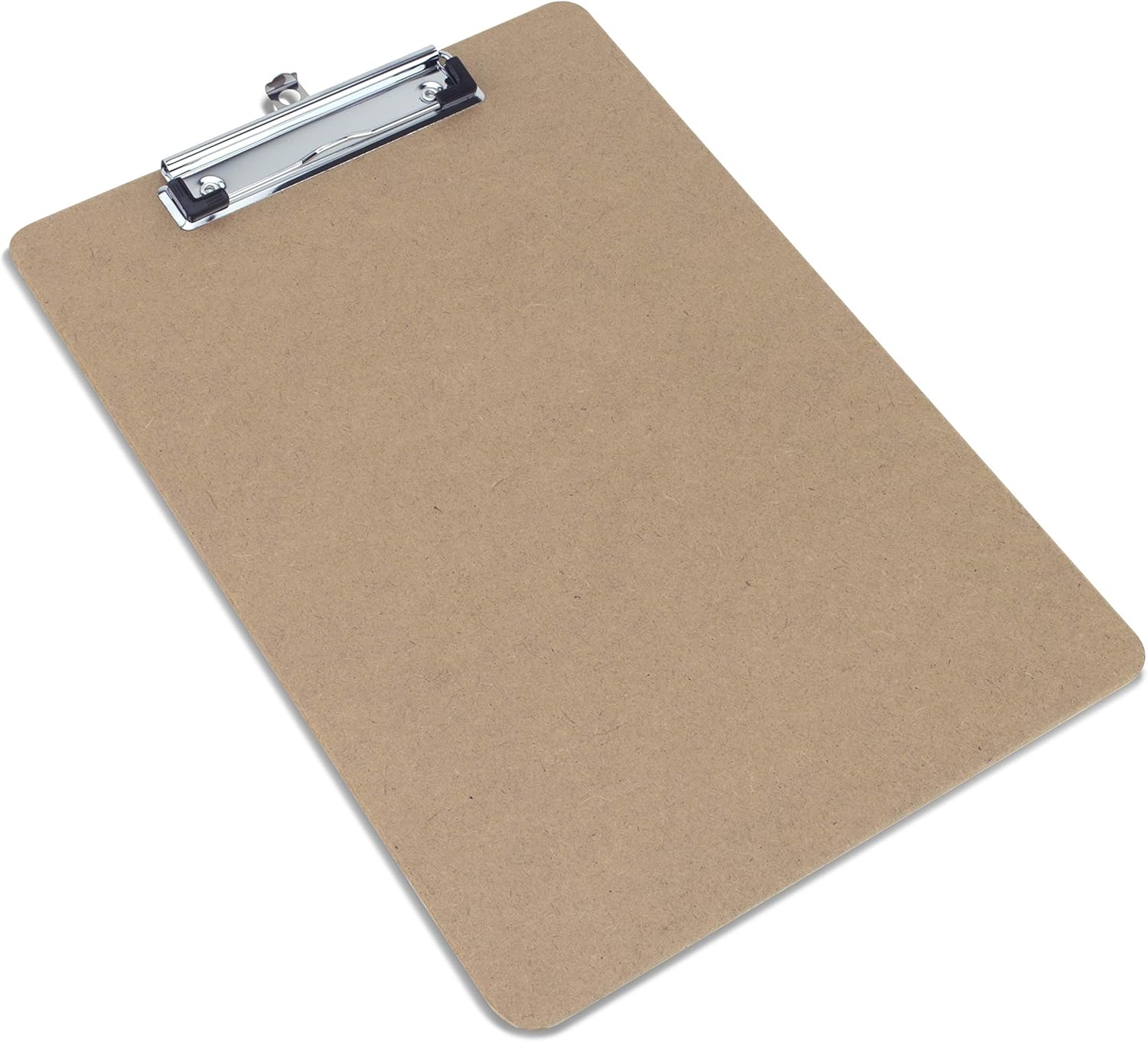 Pack of 12 Rapesco A4 hardboard clipboards with low-profile clips, ideal for organizing papers and writing on the go.