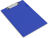 Blue Rapesco VSTCB0L3 A4+ standard clipboard with metal clip for secure paper holding, ideal for office or school use.