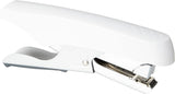 Rapesco Eco Whale stapling pliers in soft white, designed for 24/6 and 26/6 staples, with ergonomic handle and compact design.