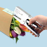Rapesco Porpoise Classic Stapling Pliers in powder blue with 10,000 staples, durable office stapler and staple set.