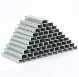 Rapesco galvanised silver staples 26/6mm in a box of 5000, suitable for stationery and filing tasks.