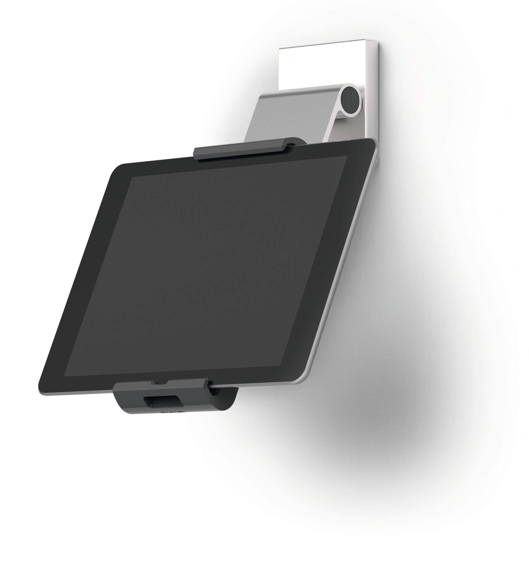 Durable Aluminium WALL PRO Tablet Holder with Adjustable Arm for 7-13 inch Devices Anti Theft Lock & 360 Degree Rotation - 893523 DD