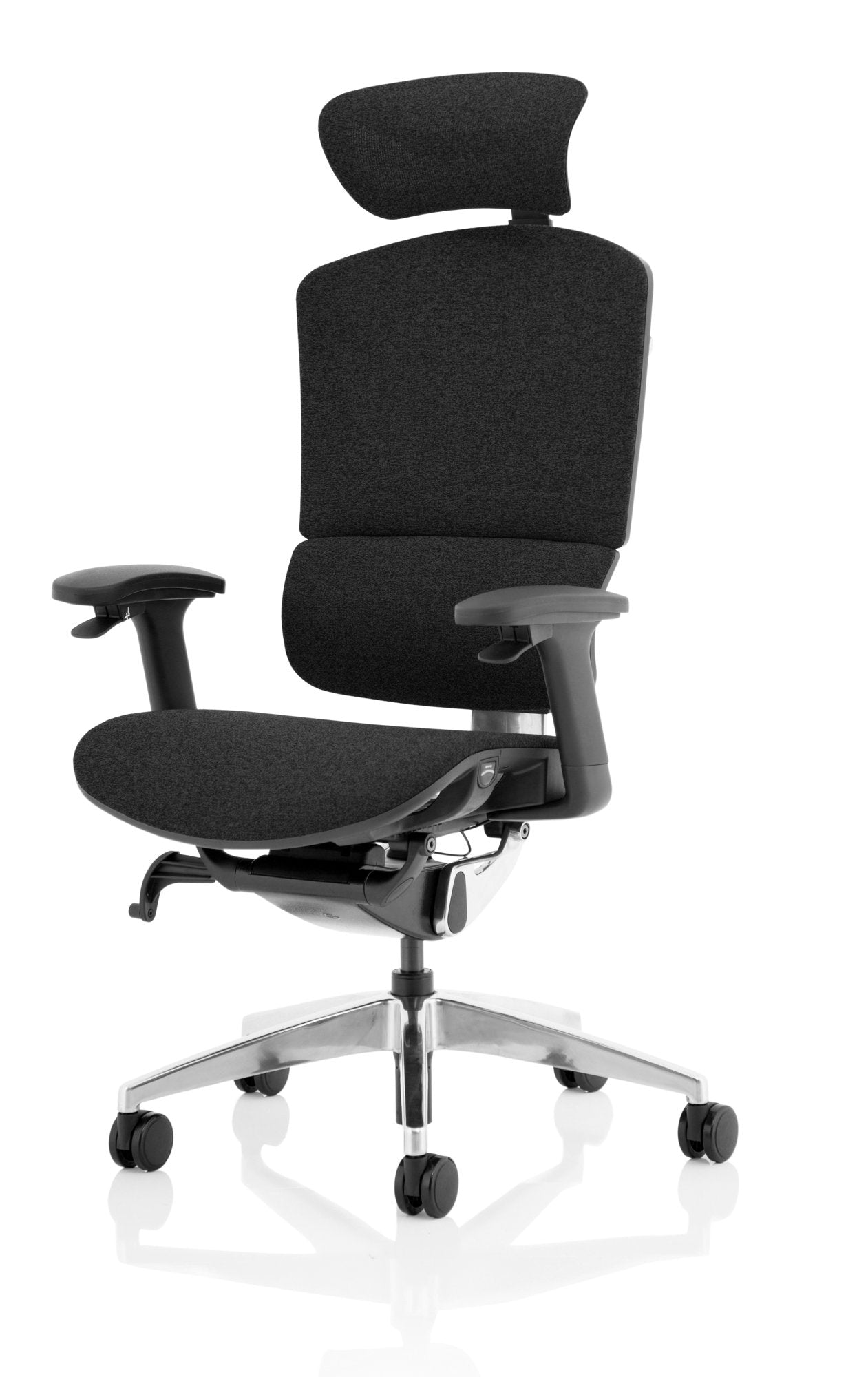 Ergo Click Plus Chair Black FabriMesh With Headrest PO000062 DD