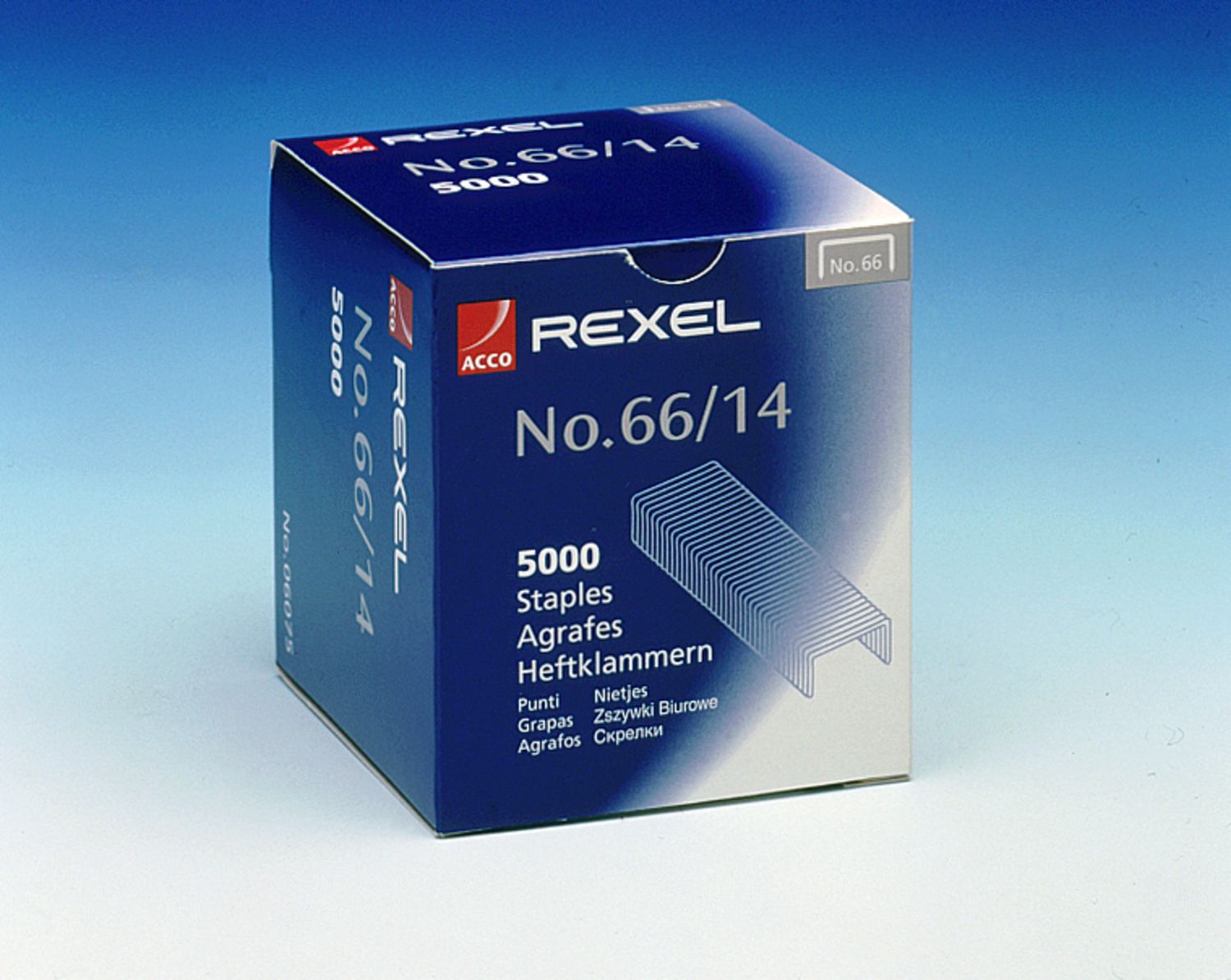 Rexel 66/14mm Staples (Pack 5000) 06075