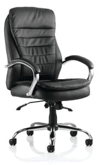 Rocky Executive Chair Black Leather High Back EX000061 DD
