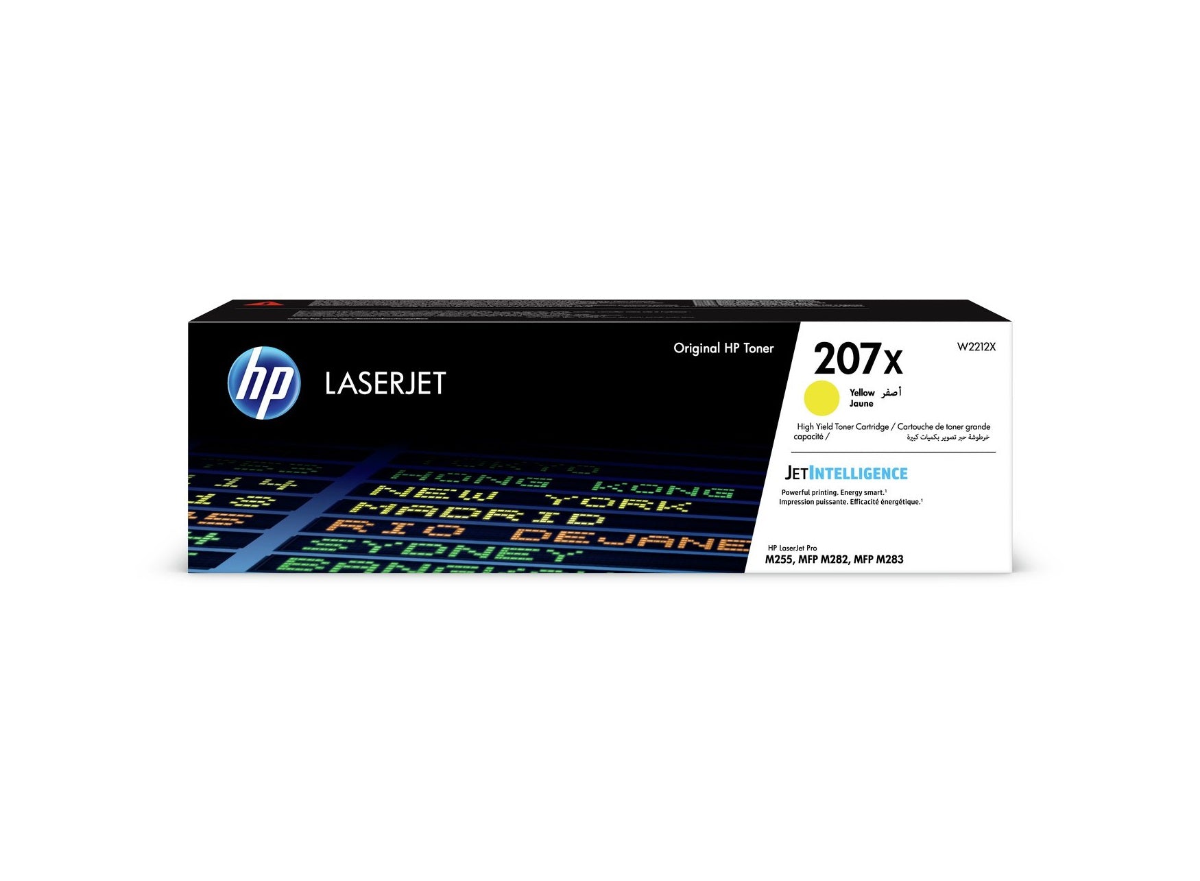 HP 207X Yellow Standard Capacity Toner Cartridge 2.45K pages - W2212X