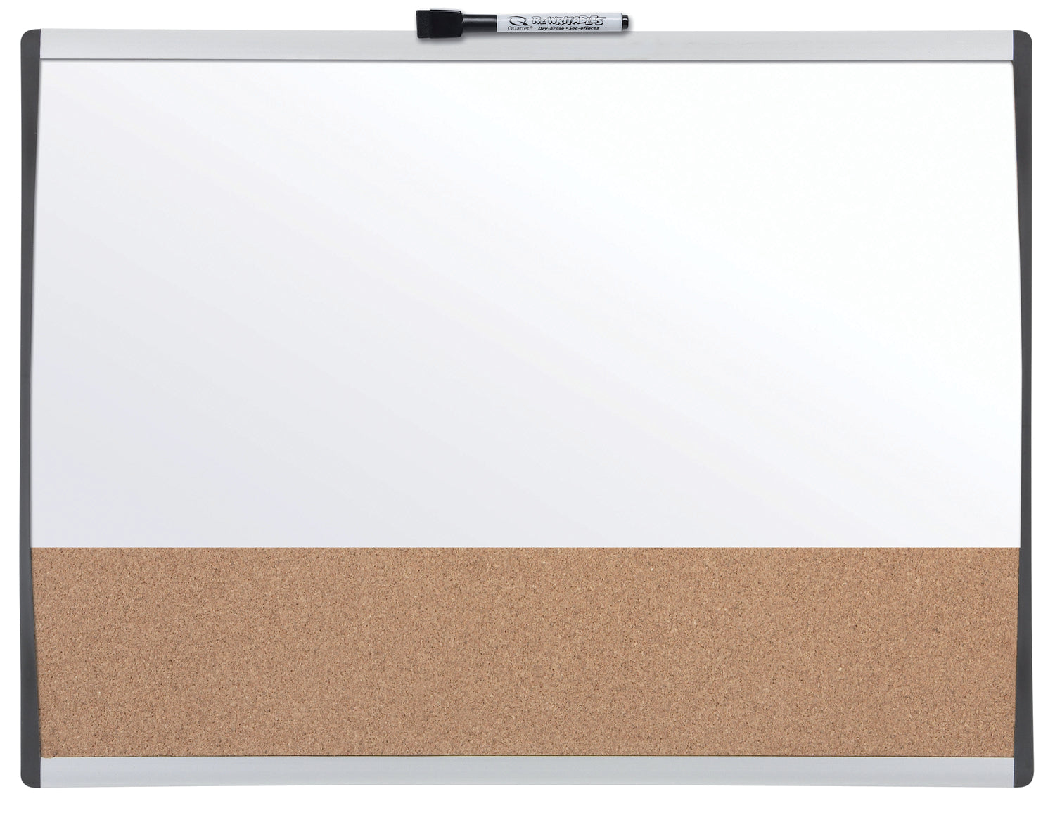Nobo Combination Board Cork/Magnetic Whiteboard Arched Frame 585x430mm 1903810 DD