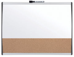 Nobo Combination Board Cork/Magnetic Whiteboard Arched Frame 585x430mm 1903810 DD